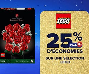 Jusqu'à 25% d'économies sur une sélection de LEGO