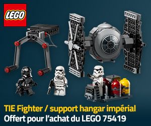 TIE Fighter offert pour l'achat du LEGO 75419