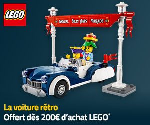 La voiture rétro offert dès 200€ d'achat