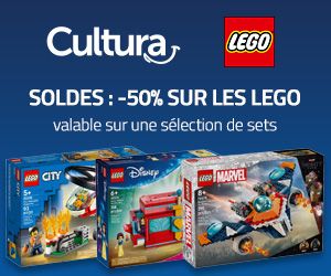 SOLDES : Jusqu'à -50% sur une sélection de LEGO