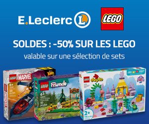 SOLDES : Jusqu'à -50% sur une sélection de LEGO