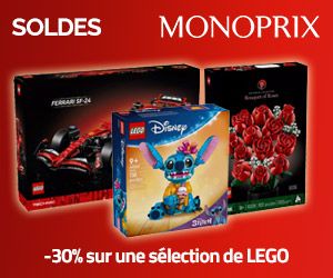 SOLDES : -30% sur une sélection de LEGO