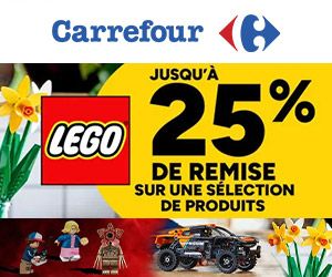Jusqu'à -25% sur une sélection de LEGO