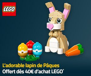 L’adorable lapin de Pâques offert dès 40€ d'achat