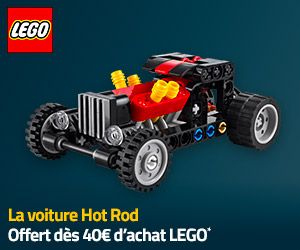 La voiture Hot Rod offert dès 40€ d'achat