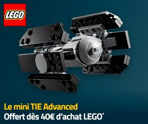 Le mini TIE Advanced offert dès 40€ d'achat
