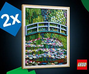Points Insiders x2 sur le LEGO Art Claude Monet
