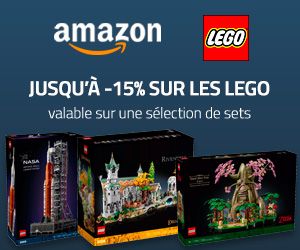 Jusqu'à -15% sur une sélection de LEGO