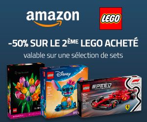 -50% sur le 2ème LEGO acheté