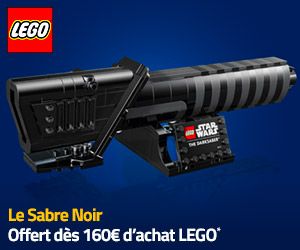 Le Sabre Noir offert dès 160€ d'achat LEGO