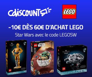 -10€ dès 60€ d'achat LEGO Star Wars