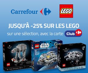 Jusqu'à -25% sur une sélection de LEGO