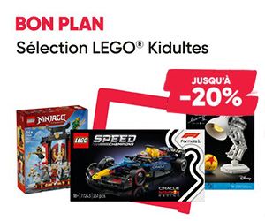 Jusqu'à -20% sur les LEGO pour adultes