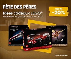 Jusqu'à -20% sur une sélection de LEGO