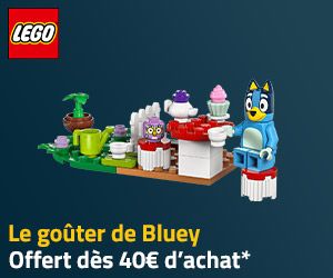 Le goûter de Bluey offert des 40€ d'achat