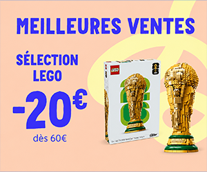 -20€ dès 60€ d'achat LEGO