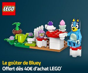 Le goûter de Bluey offert des 40€ d'achat