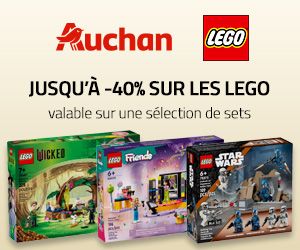 SOLDES : Jusqu'à -40% sur une sélection de LEGO