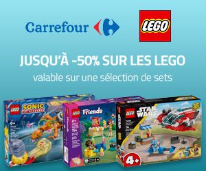 SOLDES : Jusqu'à -50% sur une sélection de LEGO