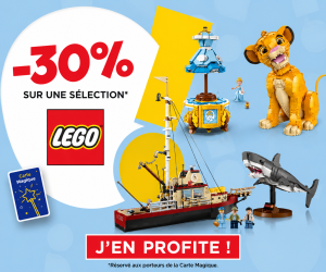 SOLDES : -30% sur une sélection de LEGO