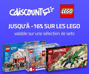 SOLDES : Jusqu'à -16% sur une sélection de LEGO