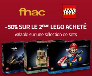 -50% sur le 2ème LEGO acheté