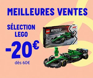-20€ dès 60€ d'achat LEGO