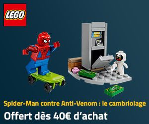 Spider-Man contre Anti-Venom : le cambriolage offert dès 40€ d'achat
