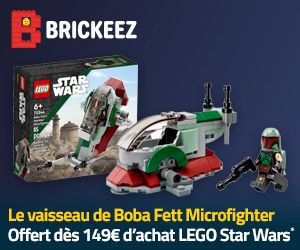 Le vaisseau de Boba Fett Microfighter offert dès 149€ d'achat LEGO Star Wars