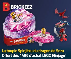La toupie Spinjitzu du dragon de Sora offert dès 149€ d'achat LEGO Ninjago
