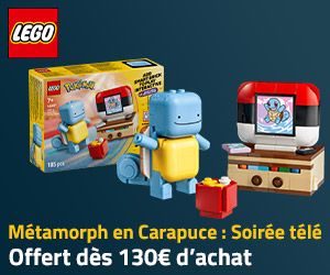 LEGO Métamorph en Carapuce : Soirée télé offert dès 130€ d'achat*