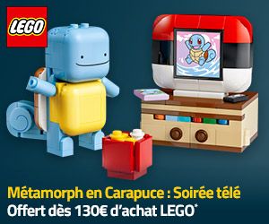 Métamorph en Carapuce : Soirée télé offert dès 130€ d'achat*
