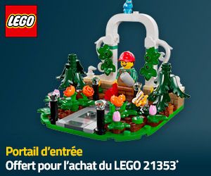 Portail d’entrée offert pour l'achat du set Ideas 21353