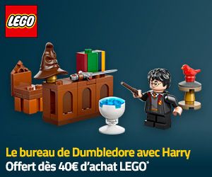 Le bureau de Dumbledore avec Harry Potter offert dès 40€ d'achat LEGO