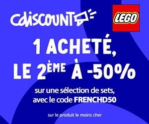 FRENCH DAYS : -50% sur le 2ème LEGO acheté