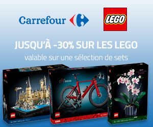 Jusqu'à -30% sur une sélection de LEGO