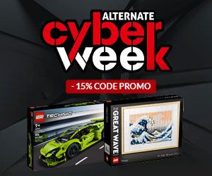 CyberWeek : -15% sur les LEGO