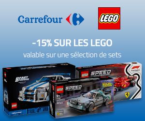 -15% sur une sélection de LEGO