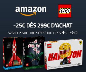 -25€ dès 299€ d'achat sur les LEGO