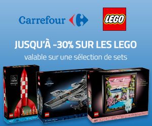 Jusqu'à -30% sur une sélection de LEGO