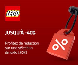 Jusqu'à -40% sur une sélection de LEGO