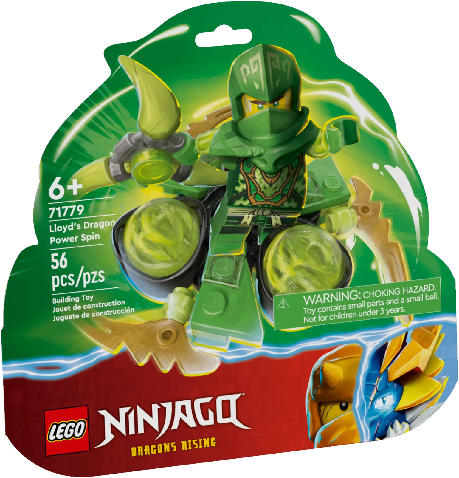 - LEGO Ninjago 71779 Lloyd's Dragon Power Spin - Prix LEGO : 9,99€