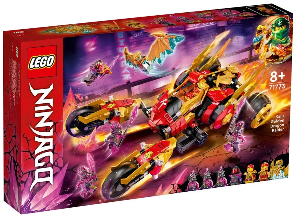 LEGO Ninjago 71773 Kai's Golden Dragon Raider // Juin 2022