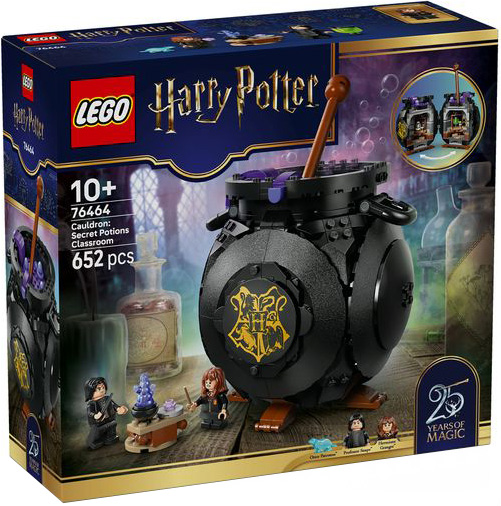 Nouveau LEGO Harry Potter 76464 Le chaudron : le cours de potions caché // Janvier 2026