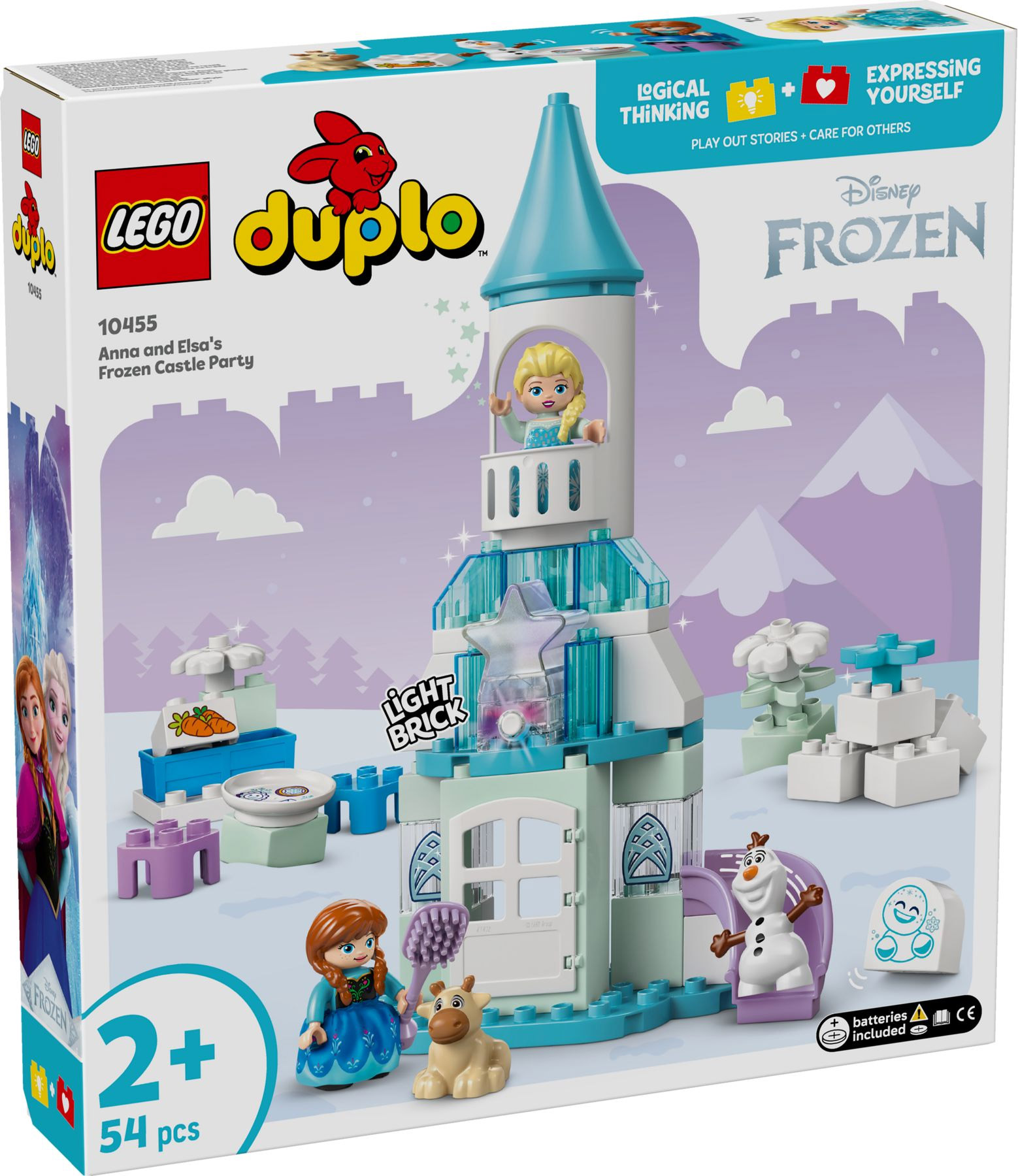 Nouveau LEGO Duplo 10455 La fête d’Anna et Elsa au château de glace // Juin 2025