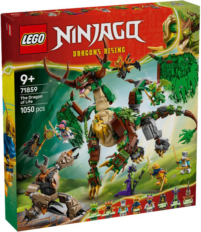 Nouveau LEGO Ninjago 71859 The Dragon of Life // Janvier 2026