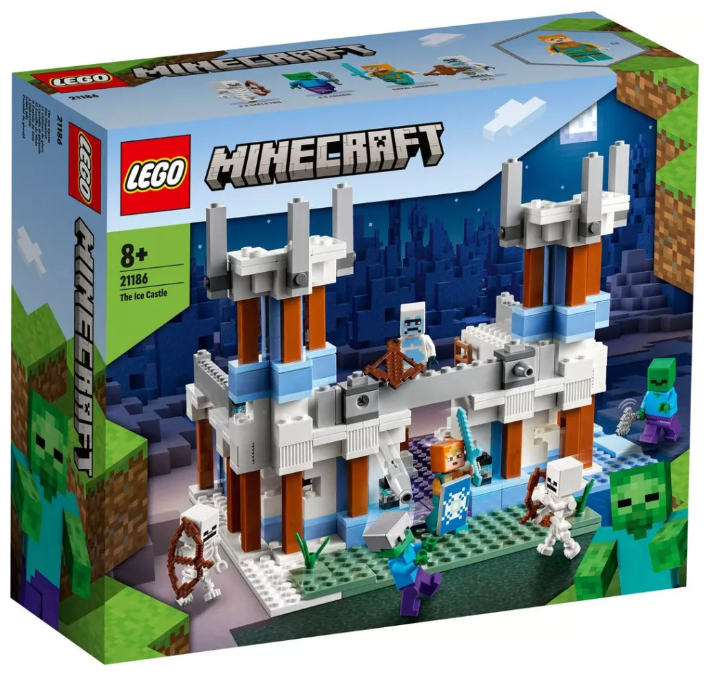 LEGO Minecraft 21186 The Ice Castle // Juin 2022