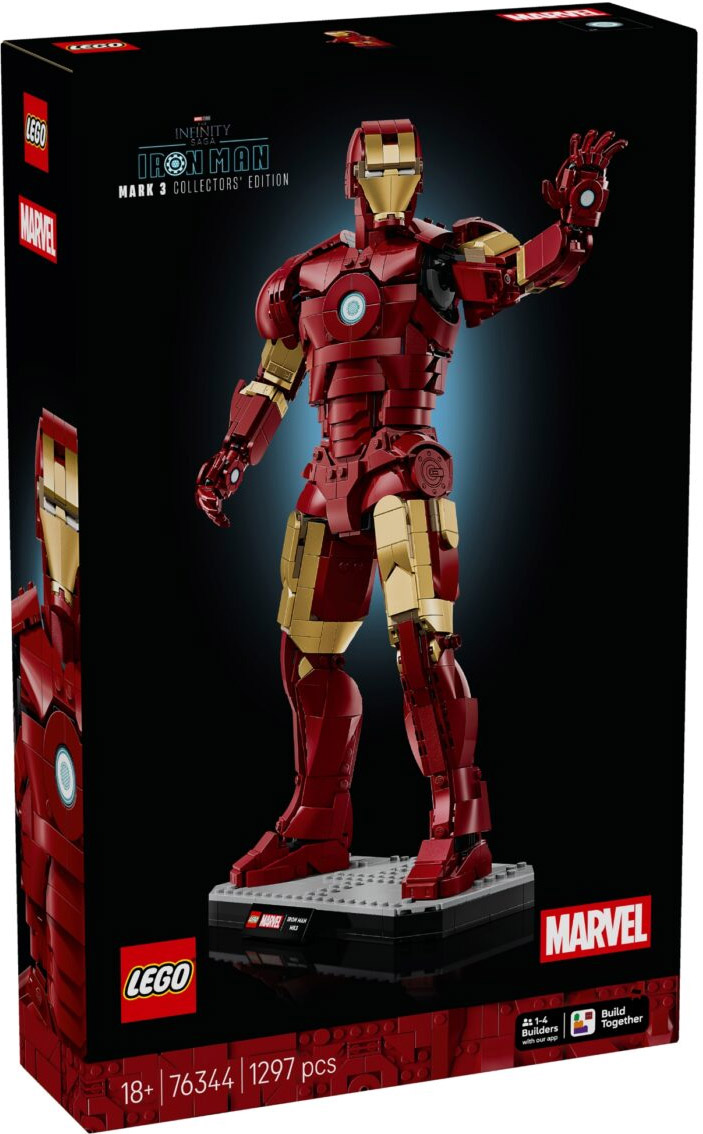 Nouveau LEGO Marvel 76344 Iron Man Mark 3 Édition Collector // Janvier 2026