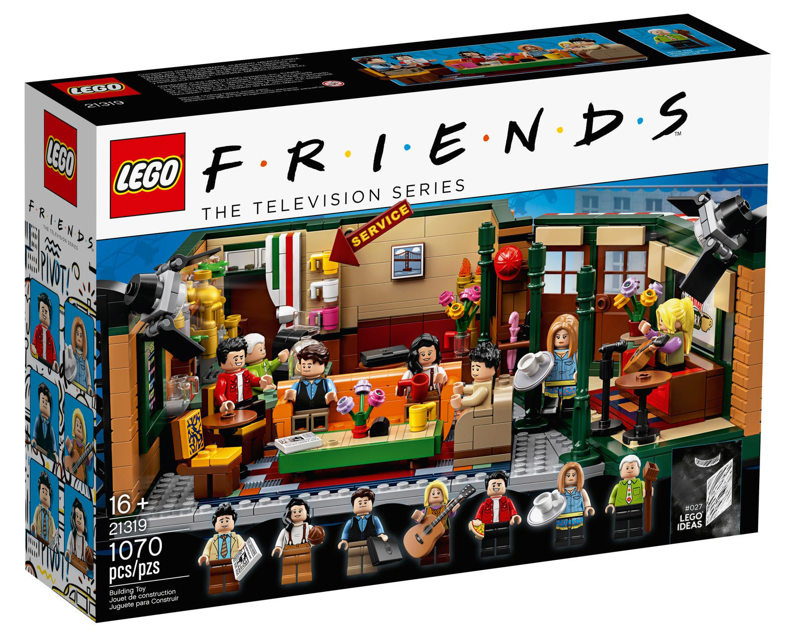 LEGO dévoile un nouveau set de la série F.R.I.E.N.D.S. avec les appartements  de Monica/Rachel et Joey/Chandler