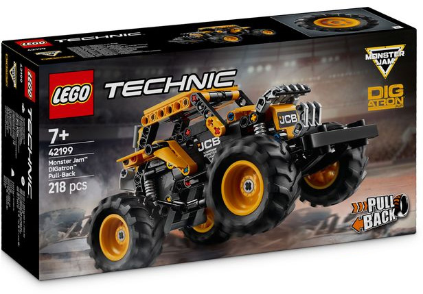 Nouveau LEGO Technic 42199 Monster Jam DIGatron à rétrofriction // Janvier 2025